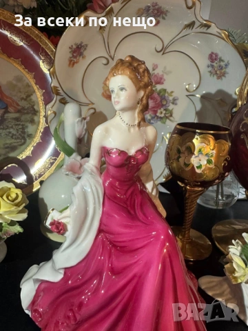 Royal Worcester England  1996 Код P2117, снимка 7 - Декорация за дома - 54153685