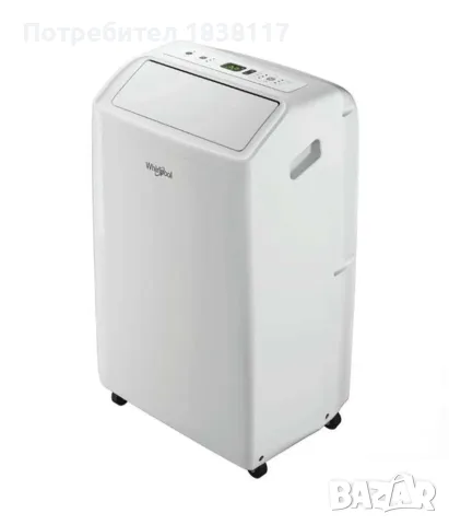 Мобилен климатик и обезвлажнител WHIRLPOOL PACF29CO W, 9000 BTU, снимка 2 - Овлажнители и пречистватели за въздух - 55350998