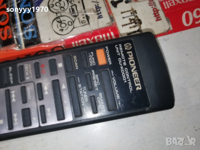 PIONEER CU-XC001 AUDIO REMOTE-ВНОС SWISS 0205261901М, снимка 14 - Ресийвъри, усилватели, смесителни пултове - 54391372
