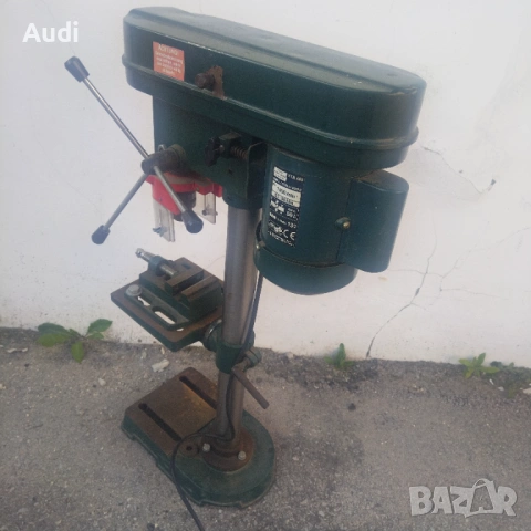 Настолна бормашина мощност  400W / 1400 об.мин Комплект с менгеме.  Матка: KING CRAFT KTB 400, снимка 8 - Бормашини - 54767495