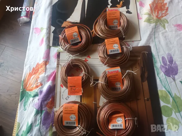 HAMA-Loudspeaker cable., снимка 6 - Други - 55301633