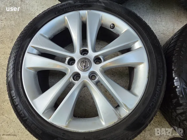 18" Оригинални джанти за Опел Инсигния Зафира Opel Insignia B Zafira C 5x115 Chevrolet Captiva, снимка 4 - Гуми и джанти - 55345969