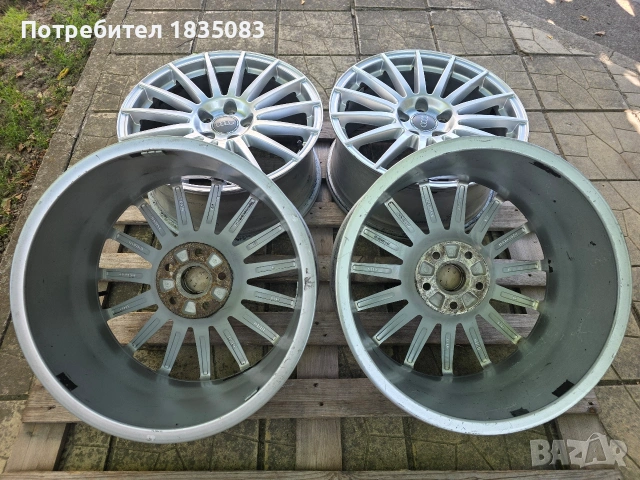 Лети джанти 18ки 5х112 Audi, снимка 10 - Гуми и джанти - 55080604