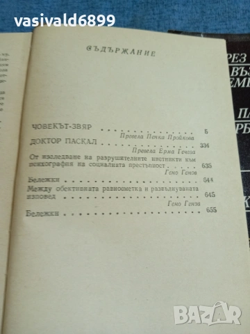 Емил Зола - избрано том 5, снимка 6 - Художествена литература - 54982347