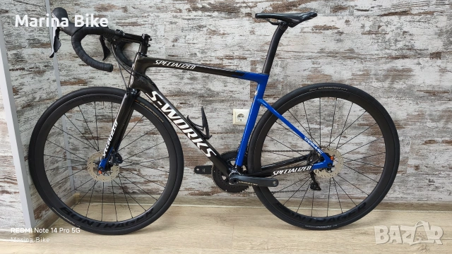 Карбонов шосеен велосипед Specialized Tarmac SL6 S-Works Ultegra Aeolus Elite 35 Carbon | 54, снимка 11 - Велосипеди - 55149329