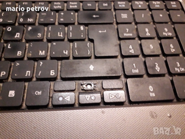 Продавам лаптоп модел ACER ASPIRE 5750G  2334G75 SERIES с изгоряла видео платка и изхабена батерия з, снимка 3 - Части за лаптопи - 54161998