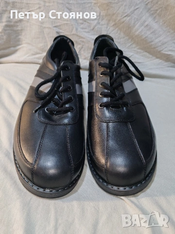Мъжки сникърси от естествена кожа Real №45, снимка 5 - Спортно елегантни обувки - 54217952
