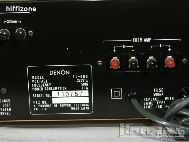 Тунер Denon tu-400, снимка 7 - Ресийвъри, усилватели, смесителни пултове - 54941886