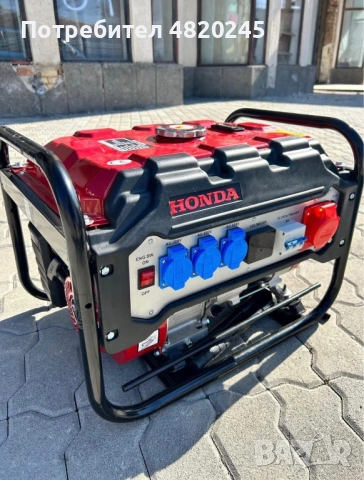Чисто Нов Генератор HONDA 6.5W, снимка 3 - Генератори - 54457253