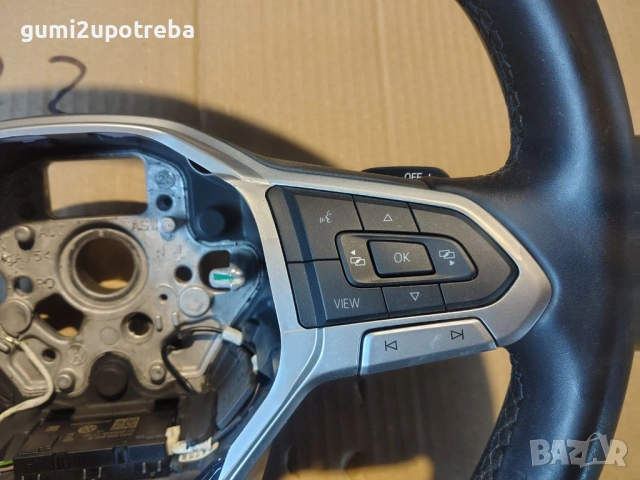 Кожен Волан 654081200B Volkswagen Passat B9 1.5 eTSI 150кс 2024г Бензин Комби, снимка 4 - Части - 54882966