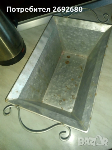 Керамични кашпи 4бр., метална кашпа , снимка 11 - Стайни растения - 47385426