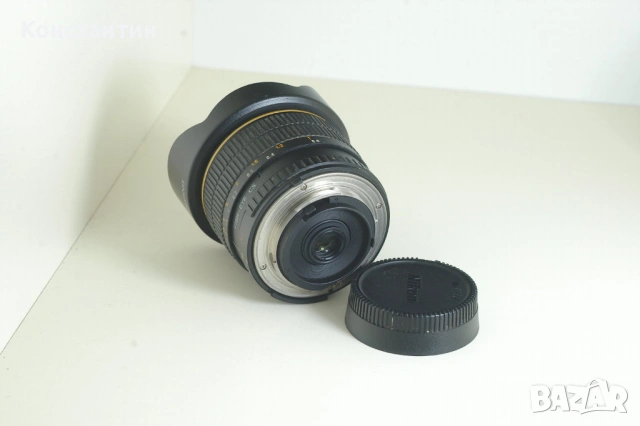  Продава: SAMYANG FISH-EYE CS 8mm 1:3.5 NIKON, снимка 4 - Обективи и филтри - 54388889