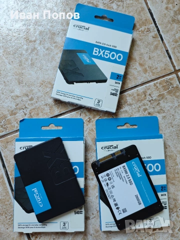 SSD Crucial BX500 2000GB 2TB