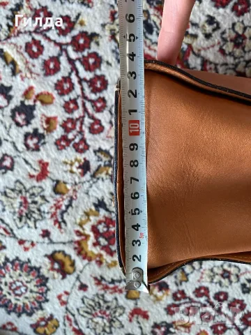 Massimo Dutti чанта естествена кожа, снимка 16 - Чанти - 55537685