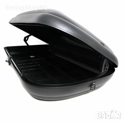 Автобокс Art Plast 133x77.8x34.5cm с ключ, 320 литра черен карбон, снимка 9 - Аксесоари и консумативи - 53984983