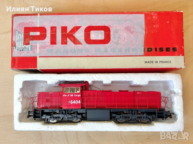 Дизелов локомотив PIKO NS Cargo 6404, артикул 59829 влак, влакче HO 1:87, снимка 10 - Влакчета, самолети, хеликоптери - 54986118