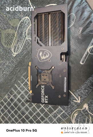Геймърска видео карта MSI GeForce RTX 4070 GAMING X TRIO 12G, снимка 12 - Видеокарти - 54513623