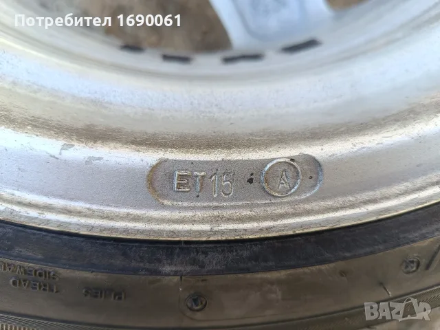 Power Tech 15 цола, ЕТ 15, 8J 4*100/4*108 , снимка 3 - Гуми и джанти - 55687836