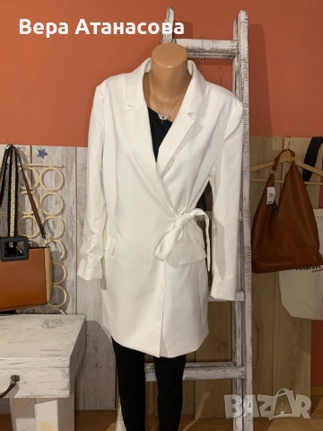 🤍 Стилно сако тип ,, Прегърни ме” или рокля💄