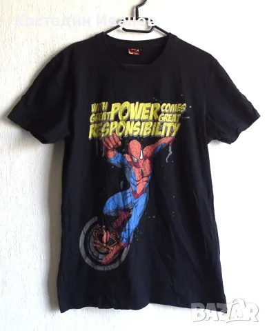 Спайдърмен мъжка тениска Marvel Spider-Man