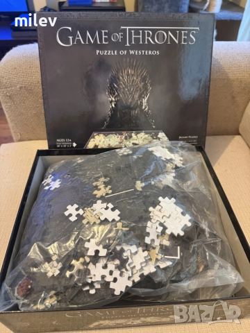 4D пъзел Game of Thrones: Westeros, снимка 7 - Настолни игри - 55682990