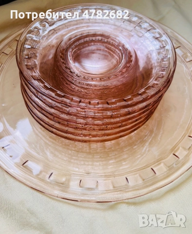 Сервиз за торта, снимка 2 - Чинии - 54032265