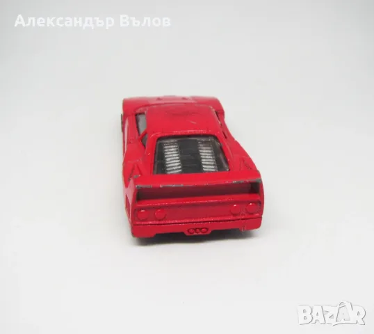 Колекционерска метална количка Maisto Ferrari F40, снимка 4 - Колекции - 55544476