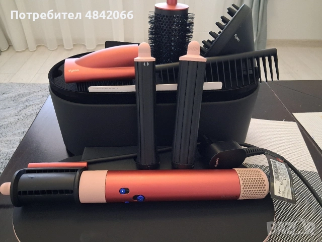 -Mултистайлър DYSON Airwrap HS08 Complete Long Strawberry Bronze/Blush, снимка 3 - Други - 54895713