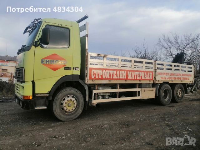 Volvo Fh12 с кран, снимка 3 - Камиони - 54677131