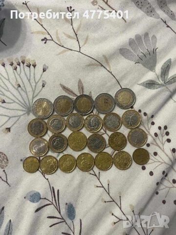 Евро монети 