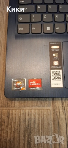 Лаптоп Lenovo IdeaPad 3 | Ryzen 5425U | 12GB DDR4 | 256 SSD | Vega 6 2GB , снимка 3 - Батерии за лаптопи - 54986084