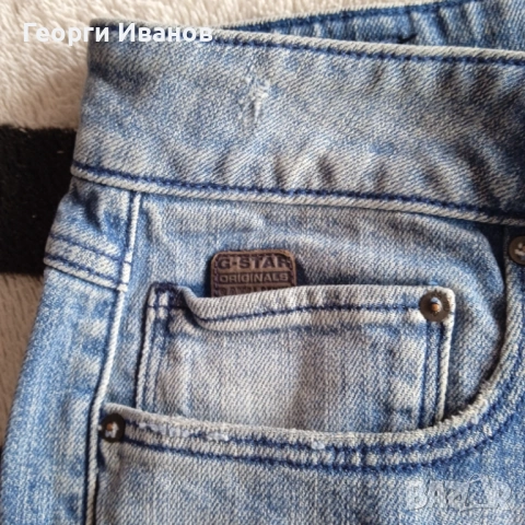 %!!!SALE!!!% КАТО НОВИ G-STAR RAW 100% ОРИГИНАЛНИ Slim Fit Jeans гъзарски дънки Джи Стар, снимка 8 - Дънки - 54238099