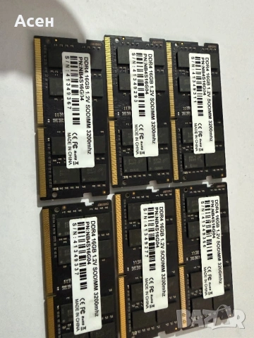 продавам Памет 8GB DDR4 3200MHz- памет за лаптоп., снимка 2 - Външни хард дискове - 39017678