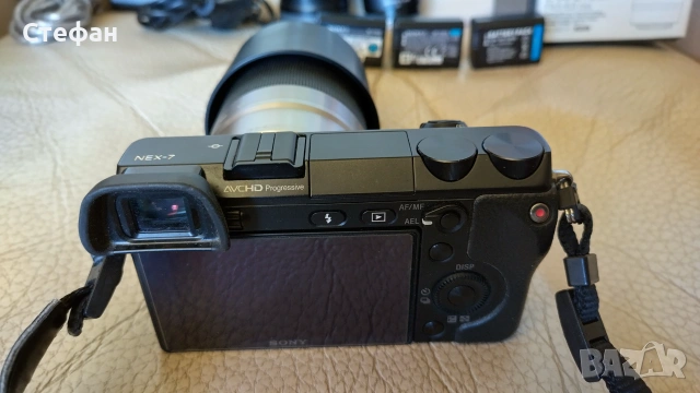 Фотоапарат безогледален Sony NEX 7 Комплект., снимка 4 - Фотоапарати - 55248541
