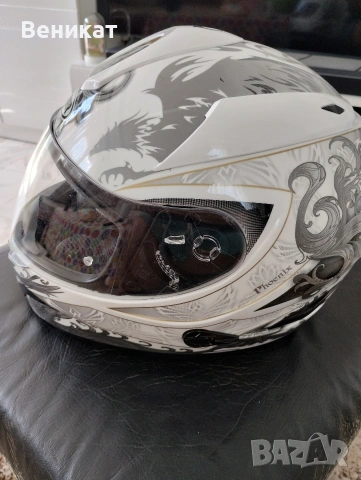 Каска с вграден визьор , снимка 6 - Аксесоари и консумативи - 54171232