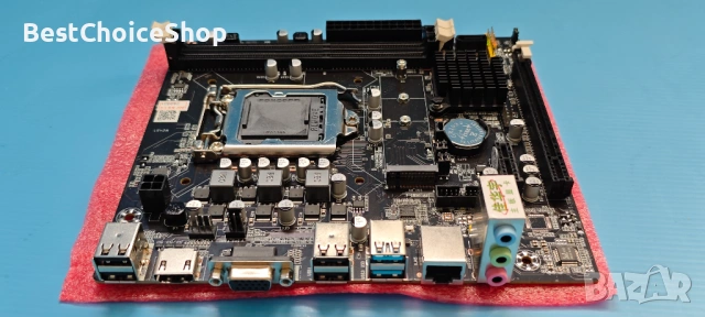 Дънна платка B75/H61 LGA 1155 DDR3 M.2 USB 3.0 - Нова, снимка 3 - Дънни платки - 54934508