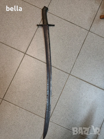 Автентична френска пехотна офицерска сабя, модел 1795 г., снимка 2 - Антикварни и старинни предмети - 54113412