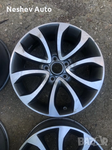 4бр. Алуминиеви джанти за Nissan juke, qashqai 17 цола., снимка 4 - Гуми и джанти - 54957519