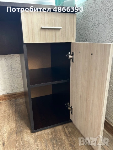 Бюро с шкаф и чекмедже, снимка 4 - Бюра - 55037705