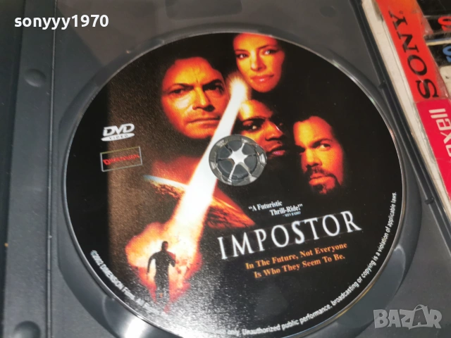 IMPOSTOR DVD 0807261902L1, снимка 3 - DVD филми - 55211330