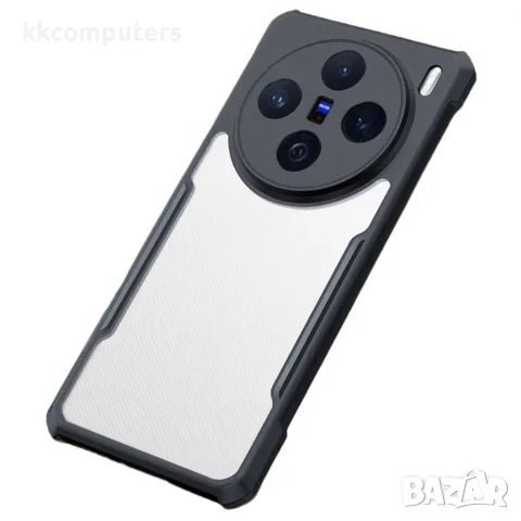 XUNDD за vivo X200 5G Удароустойчив Airbag TPU + Акрил Калъф с Прозрачен Гръб и Скрийн Протектор