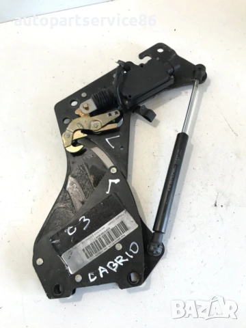 Задна рамка на покрива за стъкло лява страна за Citroen C3 Pluriel (2006) 9680051577