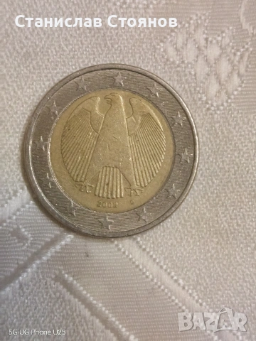 2 евро Германия , снимка 2 - Нумизматика и бонистика - 54887660