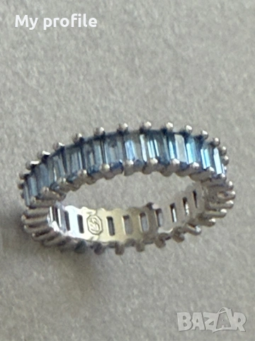 Оригинален марков пръстен Swarovski , снимка 2 - Пръстени - 54816763