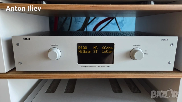 Lab 12 Melto 2 - Fully adjustable Phono Preamplifier, снимка 2 - Аудиосистеми - 54932693