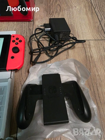 Конзола Nintendo switch + калъф, снимка 6 - Nintendo конзоли - 54295789