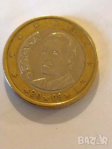 Испанска монета от 1 евро 