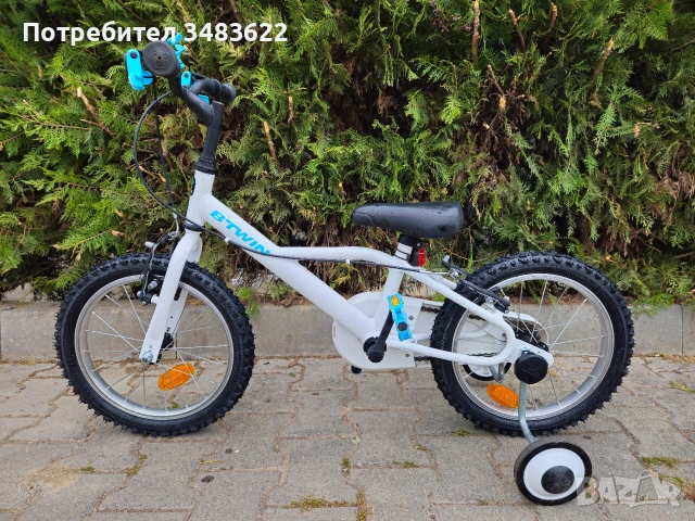 Детско колело/велосипед Btwin 16 цола., снимка 2 - Велосипеди - 54462018