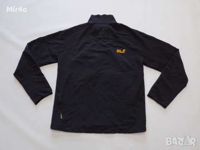 горнище jack wolfskin flexshield softshell яке суичър худи екип туризъм планина мъжко оригинал M, снимка 2 - Спортни дрехи, екипи - 48568678