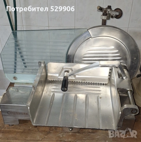 Слайс машина за рязане на месо и колбаси , снимка 4 - Обзавеждане на кухня - 54594544
